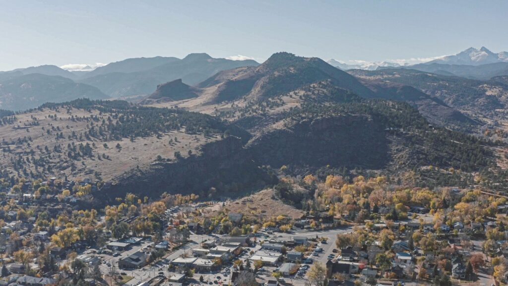 Colorado mountain range