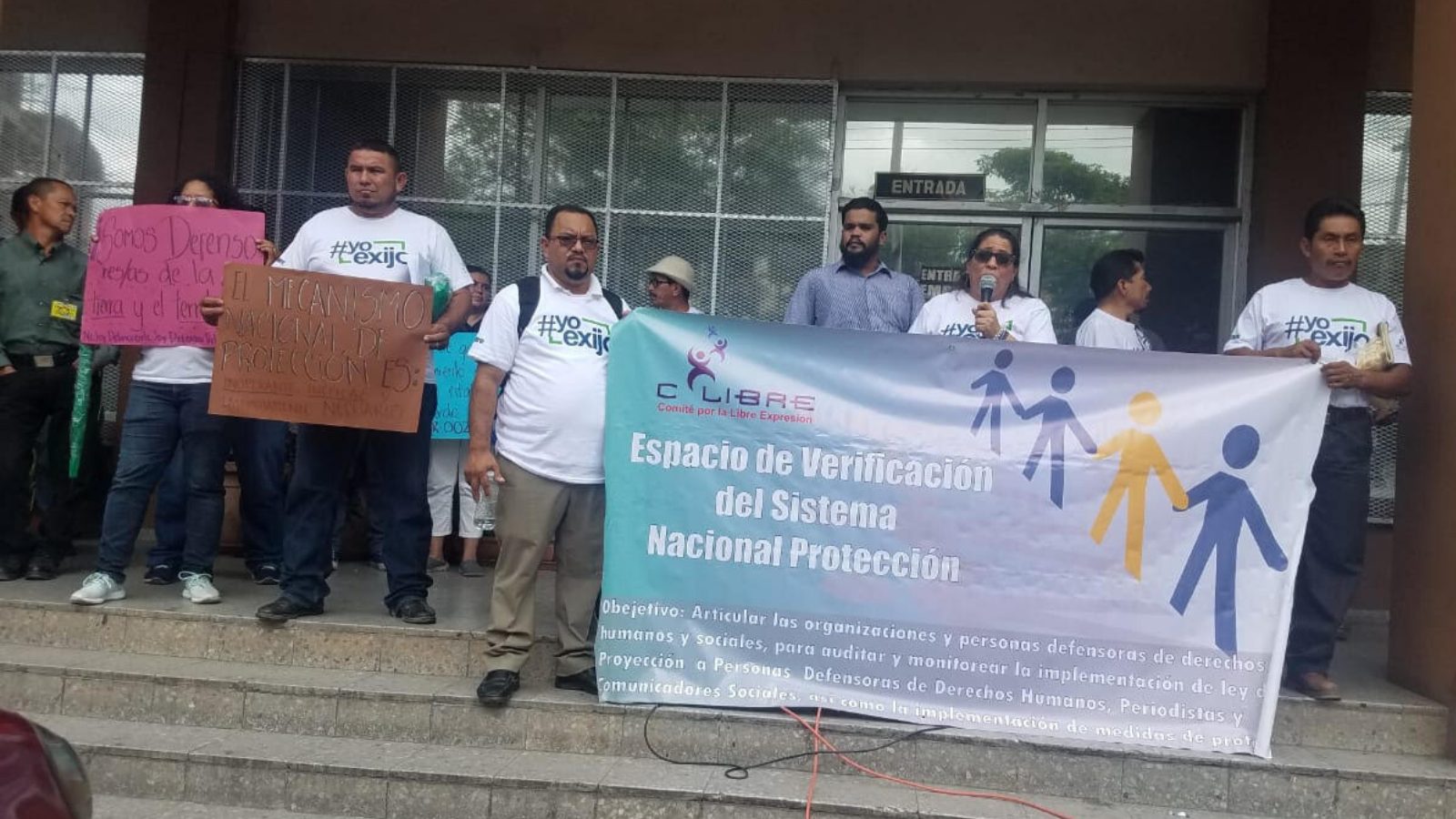 Hondurans protest the new agriculture program