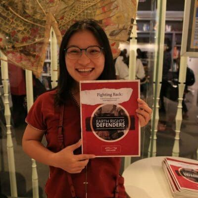 Mueda Nawanat, Bertha Justice Fellow in ERI's Chiang Mai office, showcases the new report.