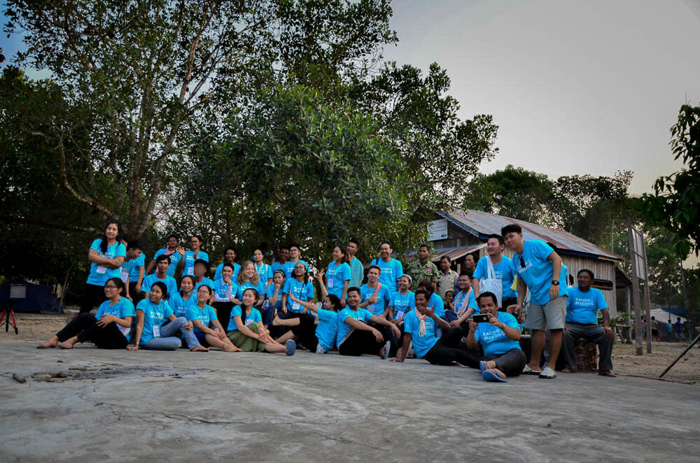 Participants from five countries of Mekong region.