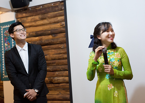 The representatives of MLAI participants give speeches at the graduation ceremony. The representatives of MLAI participants give speeches at the graduation ceremony.